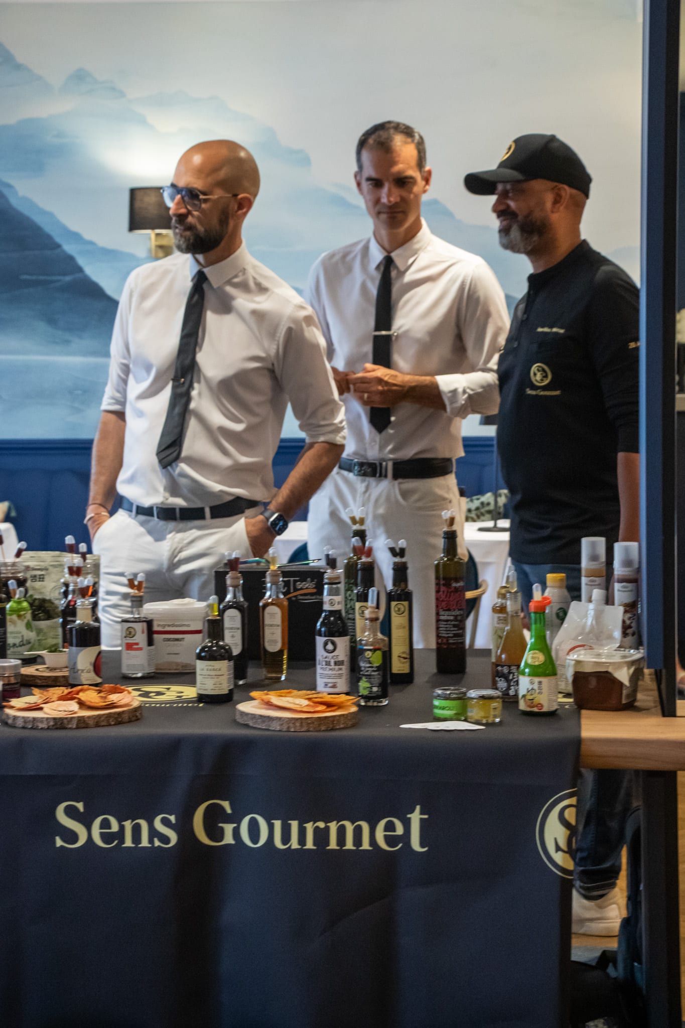 Garden Party Bleu Imperial brasserie Annecy _